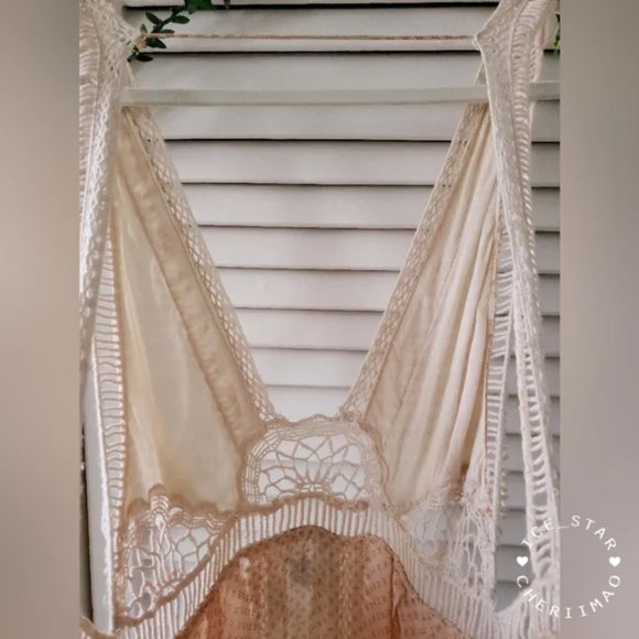 Free People RARE HTF Queen of the Sun Maxi Dress - Picture 12 of 15